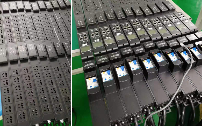 智能PDU插座 8-48位 0U 豎安裝智能PDU，遠(yuǎn)程控制開(kāi)關(guān)